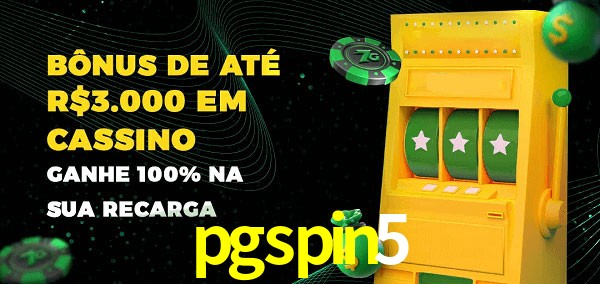 pgspin5 melhor bônus de depósito