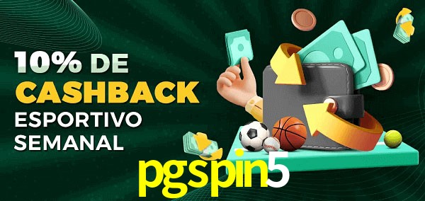 10% de bônus de cashback na pgspin5